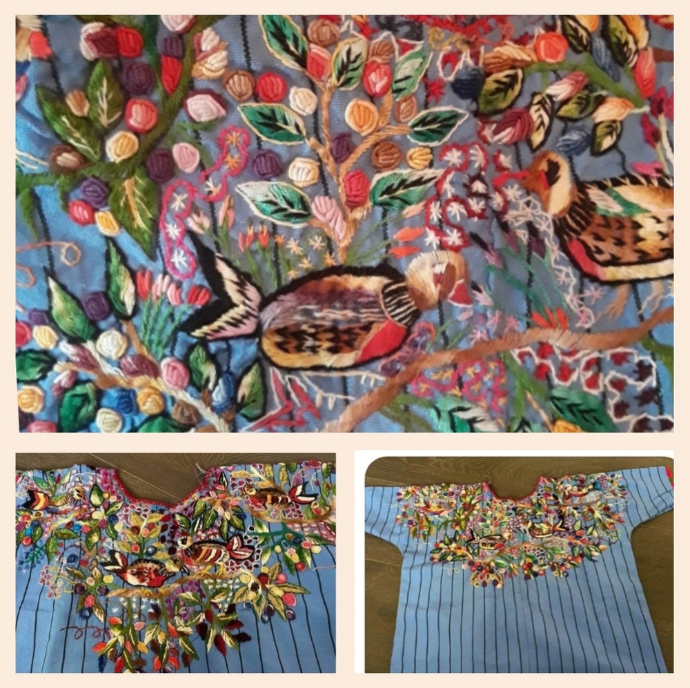 Small Embroidered Huipil